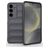 Mobigear Bumpy Samsung Galaxy S25 Hoesje Flexibel TPU Backcover - Grijs