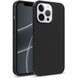Mobigear Bio iPhone 14 Hoesje Eco Friendly Backcover - Zwart