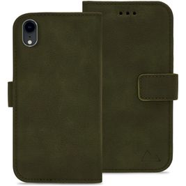 My Style Flex Wallet iPhone XR Hoesje Bookcase Portemonnee - Forest Green