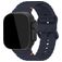 Mobilize Buckle Siliconen Apple Watch Bandje Gespsluiting - 49/46/45/44 mm - Blauw