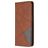 Mobigear Rhombus Slim Nokia 2.3 Hoesje Bookcase - Bruin
