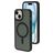 Mobiparts Hardcover iPhone 15 MagSafe Hoesje Hardcase Backcover - Satin Black