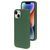Mobiparts iPhone 14 Siliconen Hoesje Backcover - Forest Green