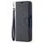 Mobigear Excellent Samsung Galaxy A12 Hoesje Bookcase Portemonnee - Zwart