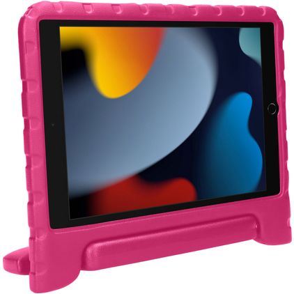 Mobiparts Kids iPad 9 (2021) Kinder Tablethoes met Handvat - Roze