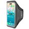 Mobiparts Comfort Fit Telefoonhouder Hardlopen iPhone 17 Pro Sport Hoesje Neopreen Sportarmband - Zwart