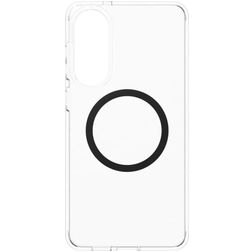 CARE by PanzerGlass Flagship Doorzichtig Samsung Galaxy S25 Edge MagSafe Hoesje Hardcase Backcover - Transparant