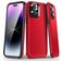 Mobigear Slim Armor iPhone 15 Pro Max Hoesje Hardcase Backcover Shockproof - Rood