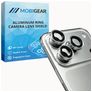 Mobigear Single Lens iPhone 18 Pro Glazen Camera Lens Protector - Case Friendly - Zilver