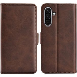 Mobigear Slim Magnet Samsung Galaxy A36 Hoesje Bookcase Portemonnee - Bruin