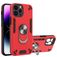 Mobigear Armor Ring iPhone 14 Pro Max Hoesje Hardcase Backcover Shockproof met Ringhouder - Rood