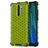 Mobigear Honeycomb Xiaomi Redmi Note 8 Pro Hoesje Hardcase Backcover Shockproof - Groen