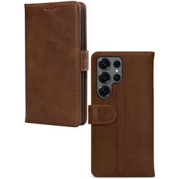 Mobilize Wallet Samsung Galaxy S26 Ultra Hoesje Echt Leer Bookcase Portemonnee - Bruin