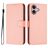 Mobigear Urban Wallet iPhone 16 Hoesje Bookcase Portemonnee - Roze