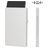 Valenta Cardprotector Aluminium Pasjeshouder - 5 Pasjes - MagSafe Compatible - Zilver