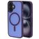 Mobiparts Hardcover iPhone 16 MagSafe Hoesje Hardcase Backcover - Satin Purple