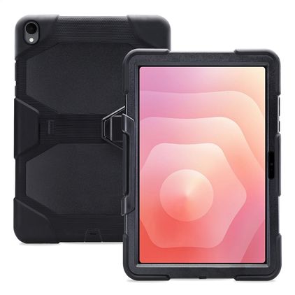 Xccess Survivor Essential Samsung Galaxy Tab S11 Hoes Hard Kunststof,Siliconen - Zwart