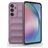Mobigear Bumpy Samsung Galaxy A55 Hoesje Flexibel TPU Backcover - Paars