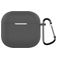 Mobigear Colors Apple AirPods 4 Hoesje Flexibel Siliconen - Grijs