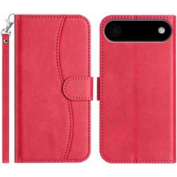 Mobigear S Line iPhone Air Hoesje Bookcase Portemonnee - Rood