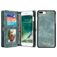 Caseme 008 iPhone 8 Plus Hoesje Uitneembare 2in1 Bookcase Portemonnee - Groen