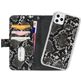 Mobilize Magnet Zipper iPhone 12 Pro Max Hoesje Uitneembare 2in1 Bookcase Portemonnee - Zwart