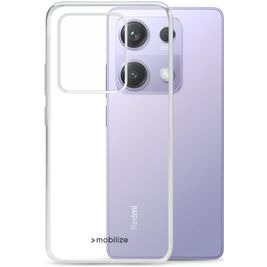 Mobilize Gelly Case Doorzichtig Xiaomi Redmi Note 14S Hoesje Flexibel TPU Backcover - Transparant