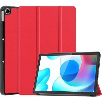 Mobigear Tri-Fold Realme Pad 10.4 (2021) Hoes Bookcase - Rood