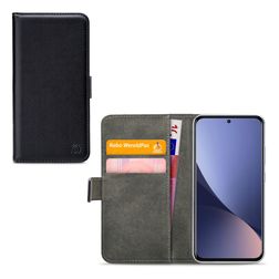Mobilize Classic Gelly Wallet Xiaomi 12 Hoesje Bookcase Portemonnee - Zwart