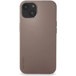 Decoded iPhone 13 Siliconen Hoesje Backcover - Dark Taupe Decoded iPhone 13 Siliconen Hoesje Backcover - Dark Taupe