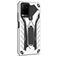 Mobigear Armor Stand Vivo Y21s Hoesje Hardcase Backcover Shockproof met Standaard - Zilver