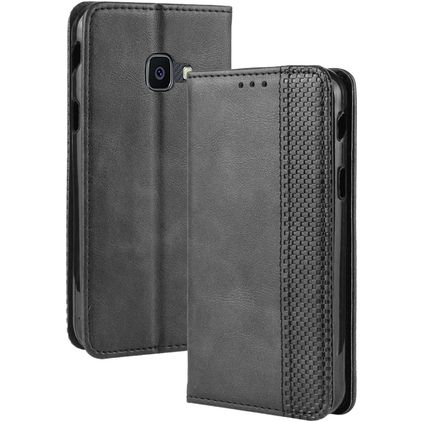 Mobigear Sensation Samsung Galaxy Xcover 4s Hoesje Bookcase Portemonnee - Zwart