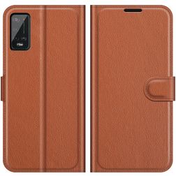 Mobigear Classic Wiko Power U20 Hoesje Bookcase Portemonnee - Bruin