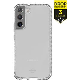 ITSkins SpectrumClear Samsung Galaxy S22 Plus Hoesje Flexibel TPU Backcover Shockproof - Zwart