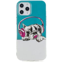 Mobigear Design iPhone 12 Pro Max Hoesje Flexibel TPU Backcover - Hond