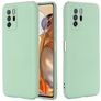 Mobigear Rubber Touch POCO X3 GT Siliconen Hoesje Backcover - Groen