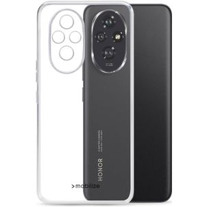 Mobilize Gelly Doorzichtig HONOR 200 Hoesje Flexibel TPU Backcover - Transparant