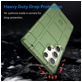 Mobigear Rugged Shield Samsung Galaxy S24 Ultra Hoesje Flexibel TPU Backcover Shockproof - Groen