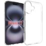 Mobigear Basics Doorzichtig iPhone 18 Hoesje Flexibel TPU Backcover - Transparant