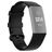 Mobigear Cross Siliconen Fitbit Charge 4 Bandje Gespsluiting - Zwart
