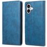 Mobigear Wallet iPhone 16 Hoesje Bookcase Portemonnee - Blauw