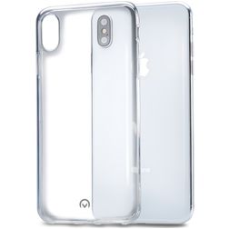 Mobilize Gelly Doorzichtig iPhone XS Max Hoesje Flexibel TPU Backcover - Transparant