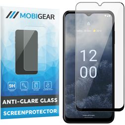 Mobigear Premium Nokia G60 5G Glazen Screenprotector - Case Friendly - Zwart
