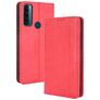 Mobigear Sensation TCL 20 SE Hoesje Bookcase Portemonnee - Rood