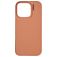Nudient Base iPhone 16 Pro Max Siliconen Hoesje Backcover - Peach Orange