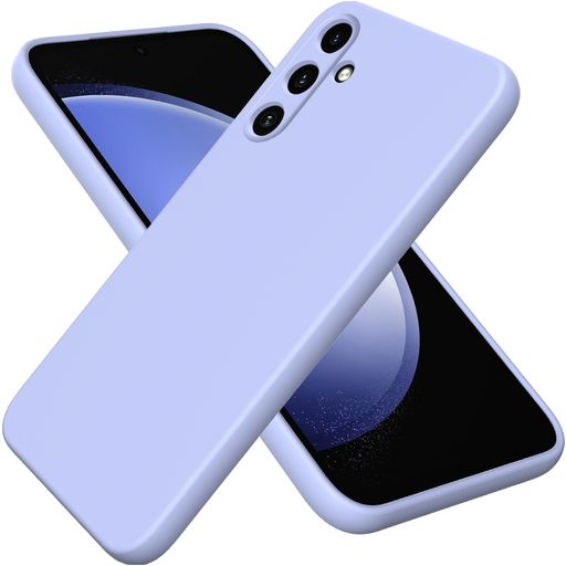 Mobigear Colors Samsung Galaxy A55 Siliconen Hoesje Backcover - Paars