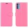 Mobigear Classic OPPO Reno 4 Hoesje Bookcase Portemonnee - Roze
