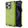 Mobigear Honeycomb iPhone 14 Plus Hoesje Hardcase Backcover Shockproof - Groen