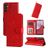 Mobigear Sunflower Samsung Galaxy A14 Hoesje Bookcase Portemonnee - Rood