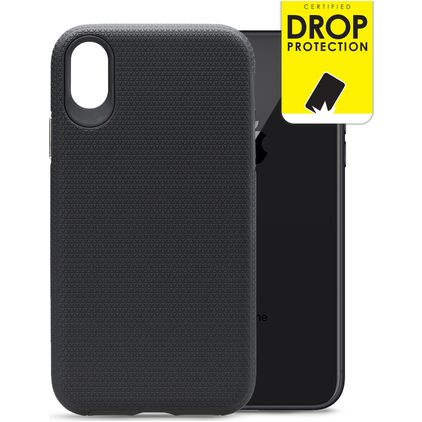 My Style Tough iPhone XR Hoesje Hardcase Backcover Shockproof - Zwart